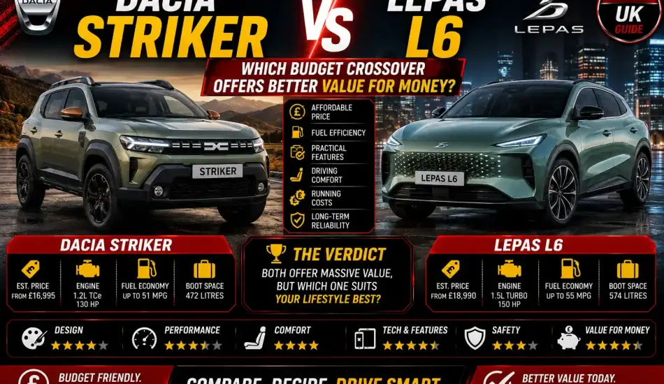 Dacia Striker vs Lepas L6
