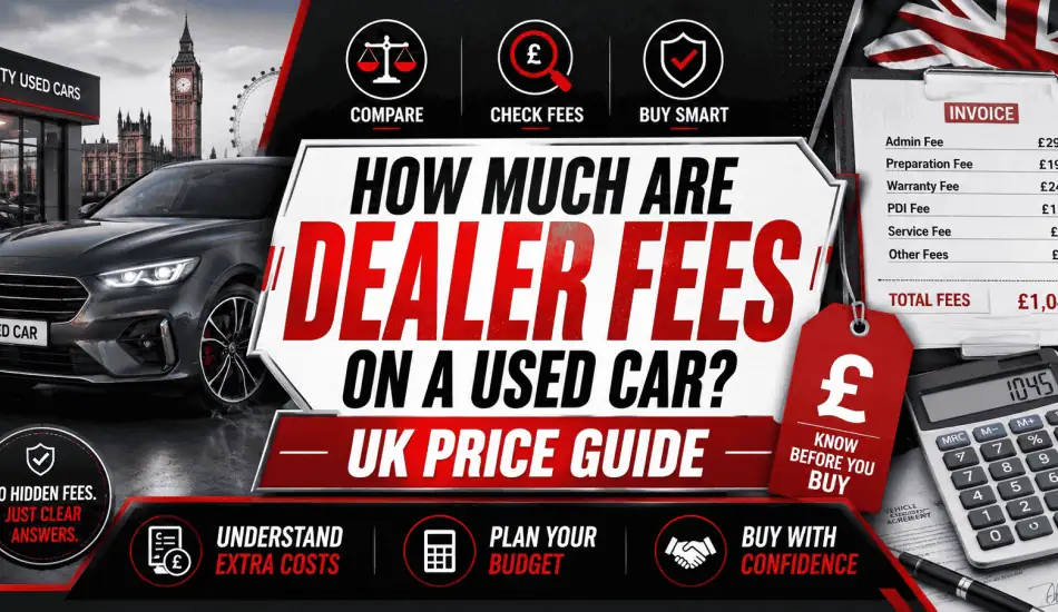 How Much Are Dealer Fees on a Used Car? UK Price Guide