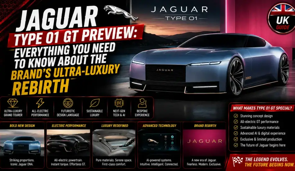 Jaguar Type 01 GT Preview