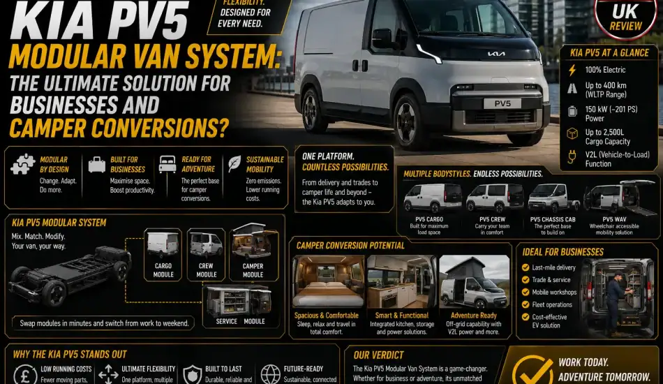 Kia PV5 Modular Van System
