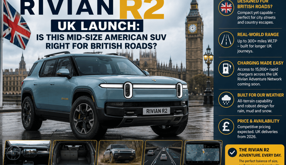 Rivian R2 UK Launch