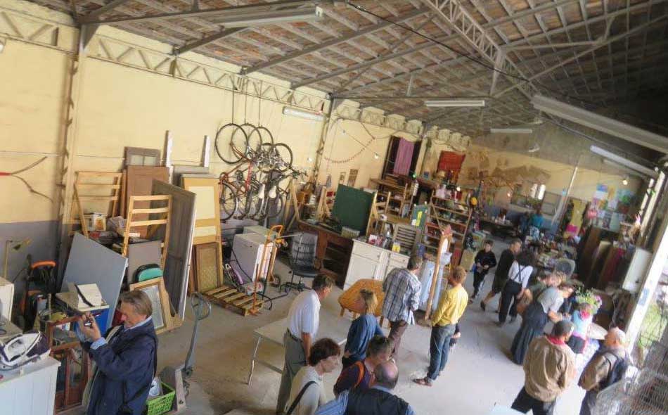 Journée d'inauguration du Recyclage Lodévois
