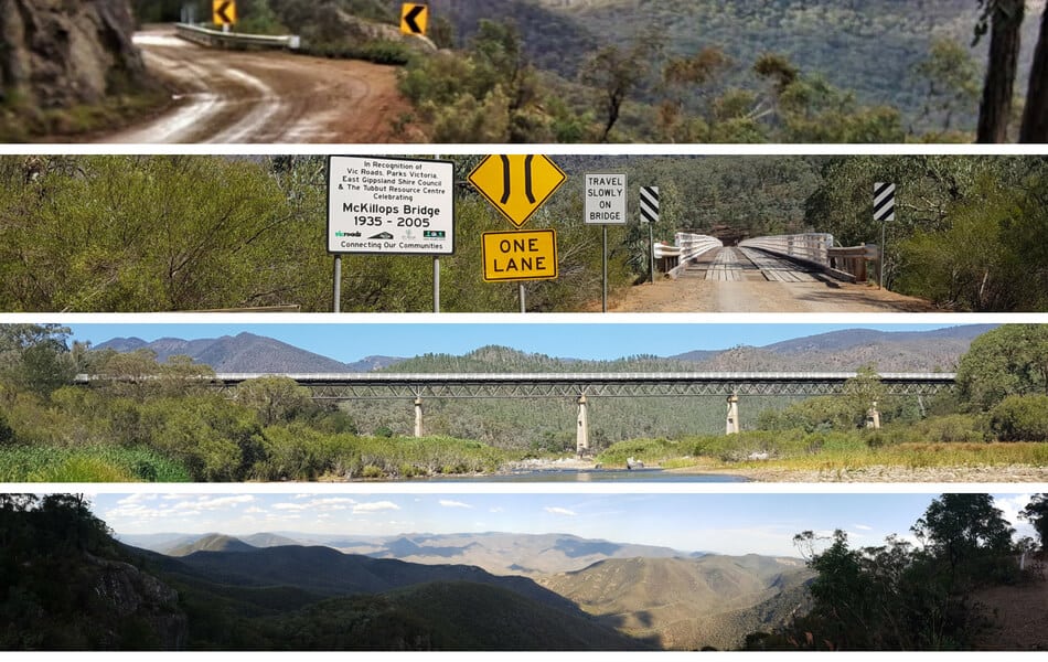 McKillops Bridge Road Victoria - Dangerous Roads