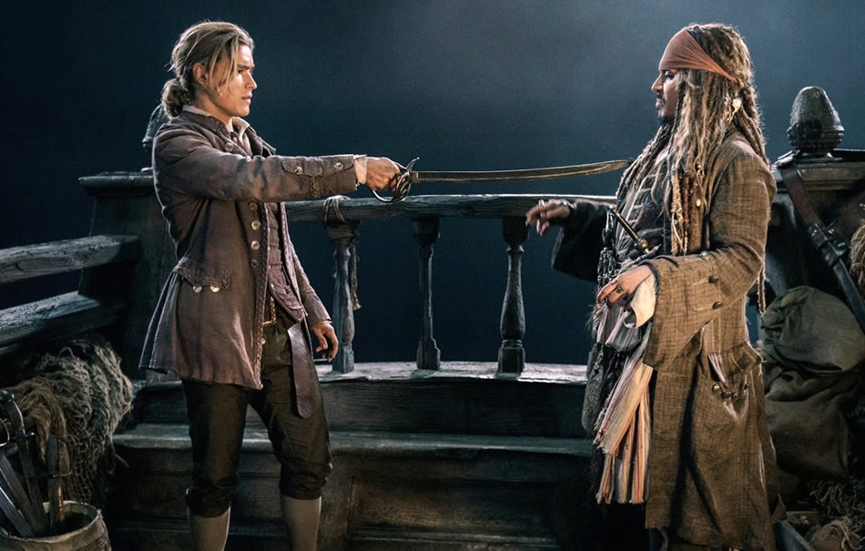 pirati dei caraibi vendetta di salazar - henry e jack
