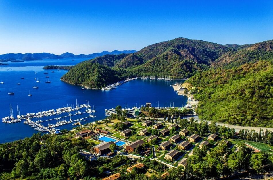 Lage des Hotels Rixos Premium Göcek
