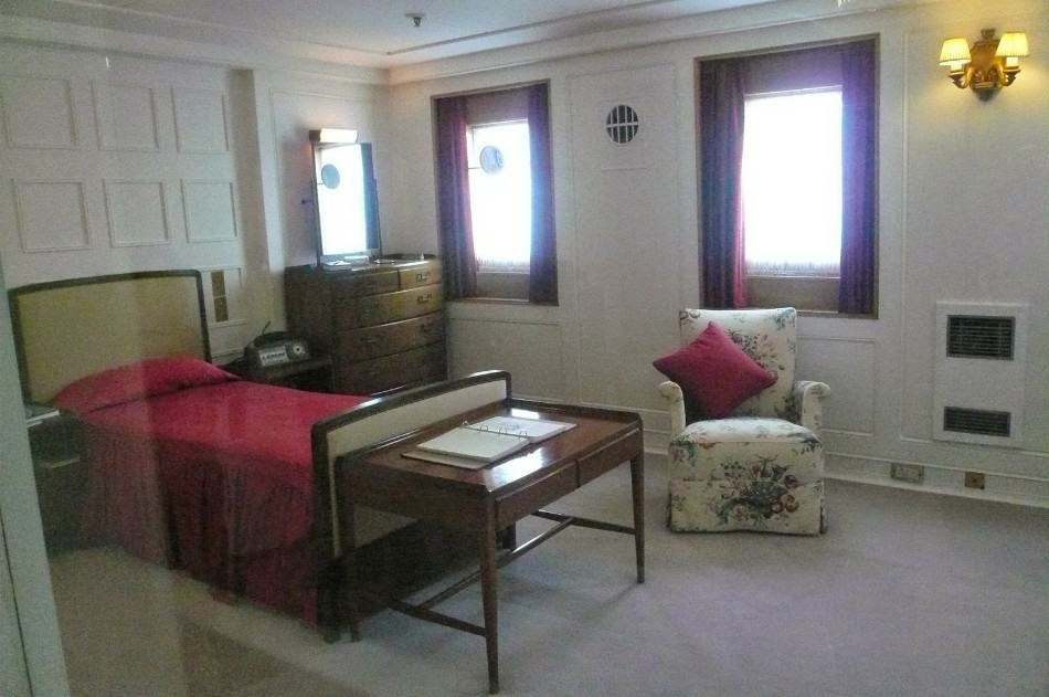Royal Yacht Britannia - Prince Phillips' room