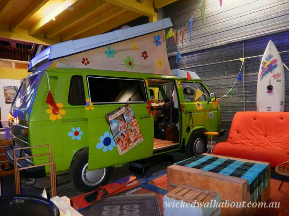 VW Camper Bonn Hostel, quirky European accommodation in Germany.