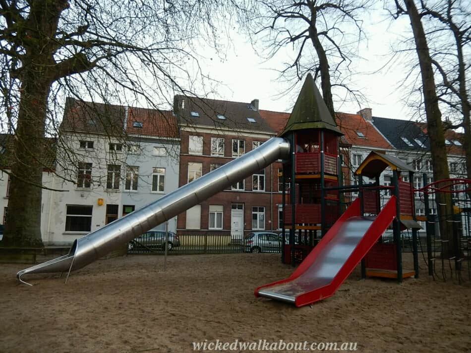 Playground for kids, Belgium
