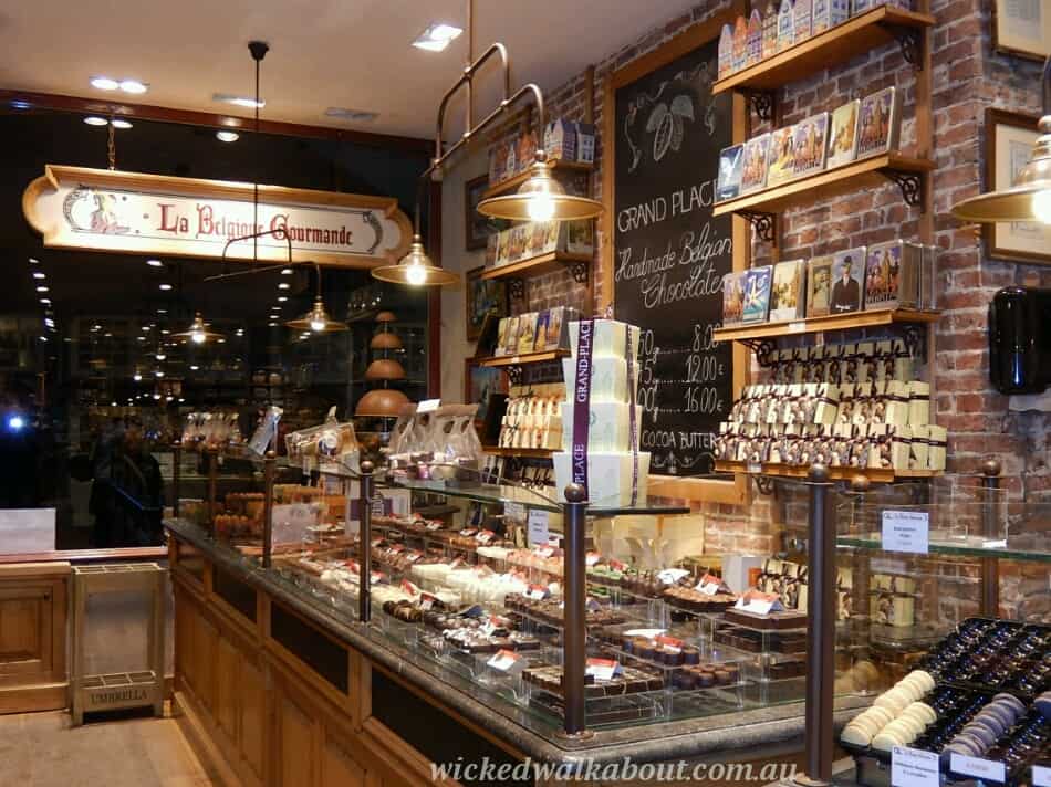 Chocolate shop