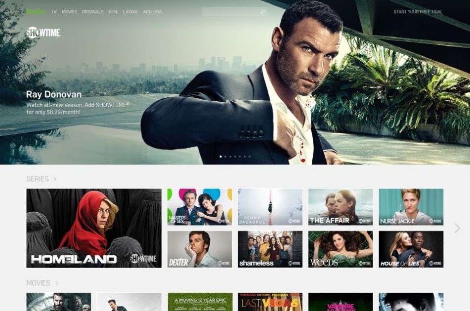 SHOWTIME on Hulu