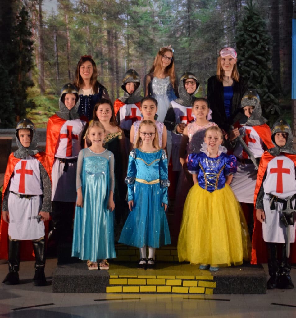 Martin Luther School students performing Out of the Woods spring musical 2026