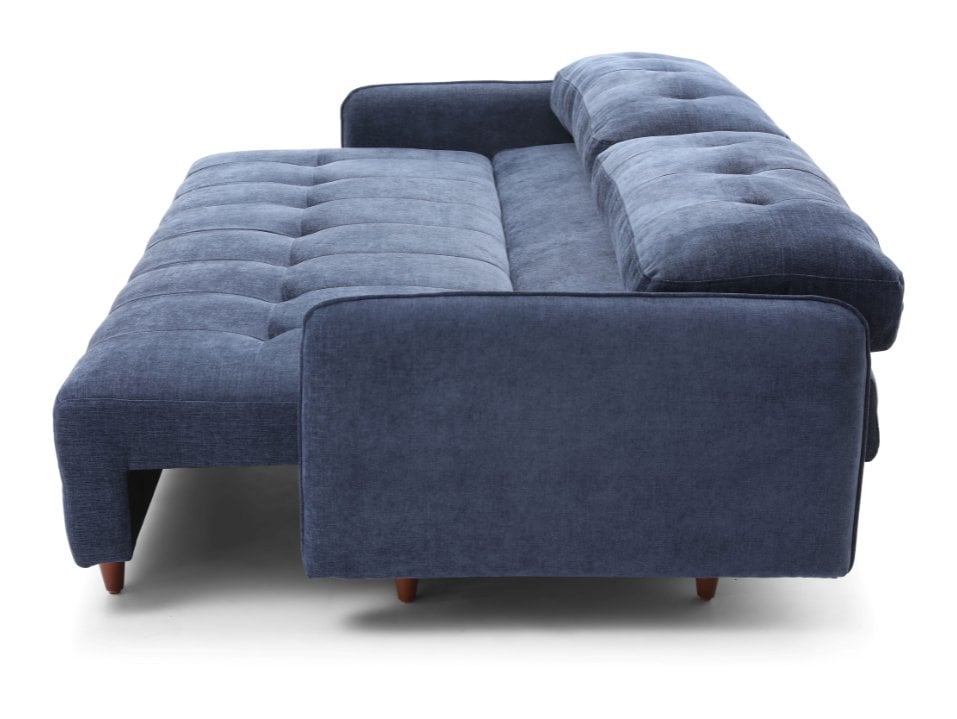 KY518 FELIX SOFABED NAVY CHENILLE CUTOUT SQ 09