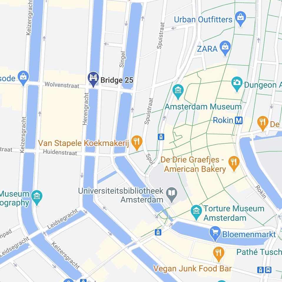 Map of bridge 25