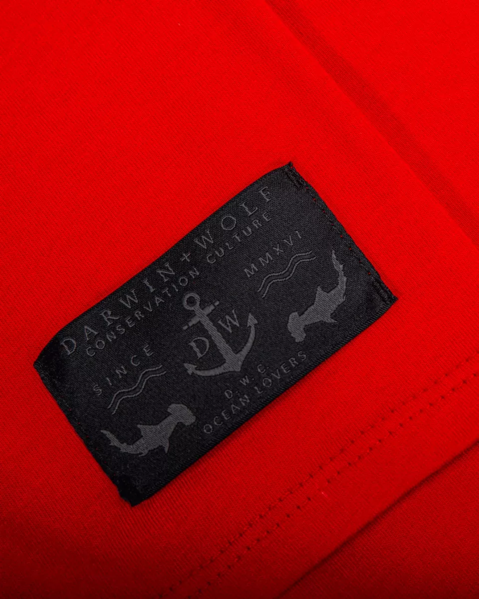 CAMISETA HOLGADA EXTINCIÓN ROJA