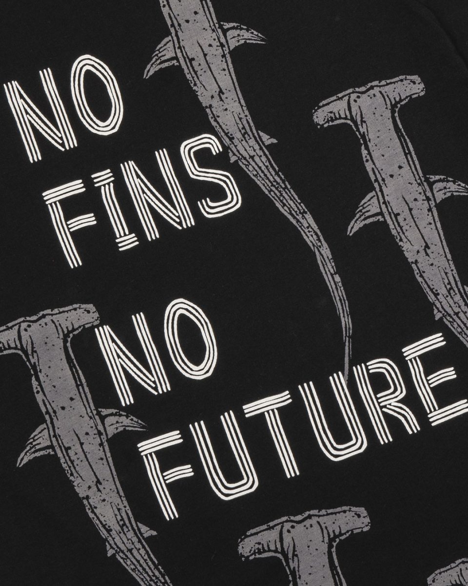 CAMISETA HOLGADA SIN ALETAS NEGRO