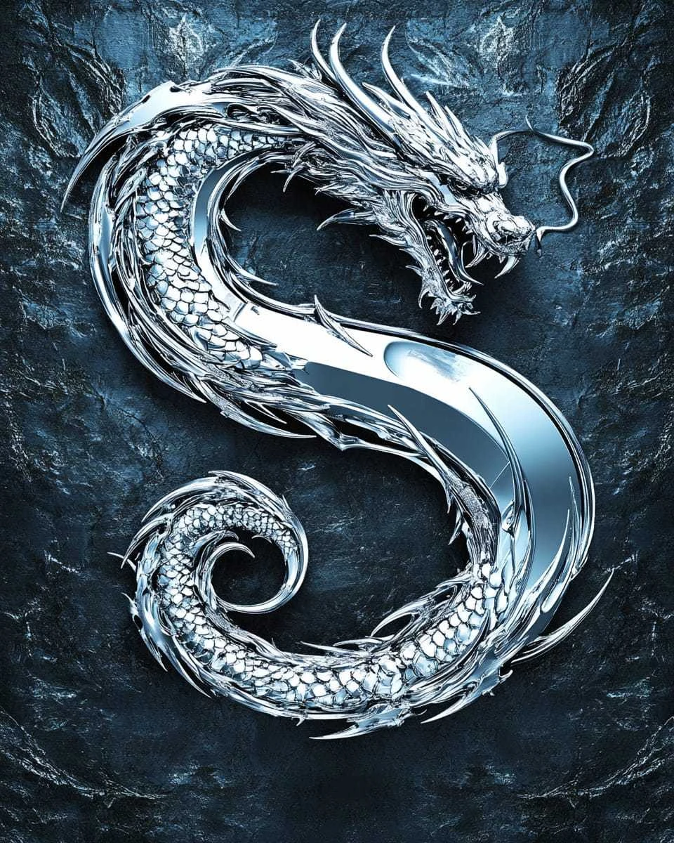 Bộ chữ cái Ngân Long Linh Thư đẹp mê hồn! - 21