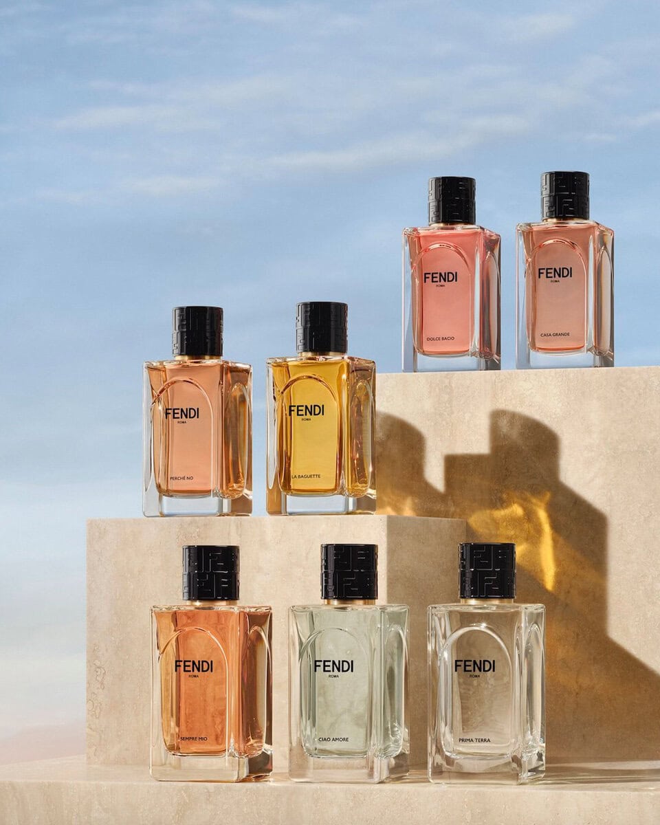 The Fendi fragrance collection