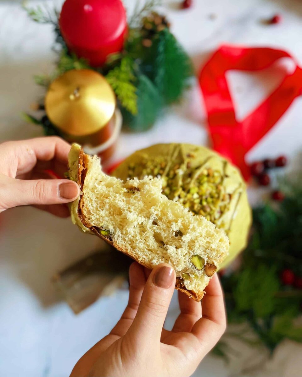 Pistachio Panettone