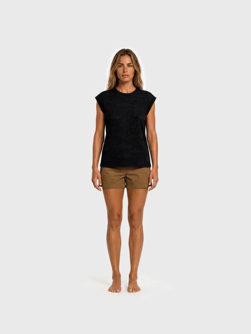 Camiseta Resort Arrecife Negro