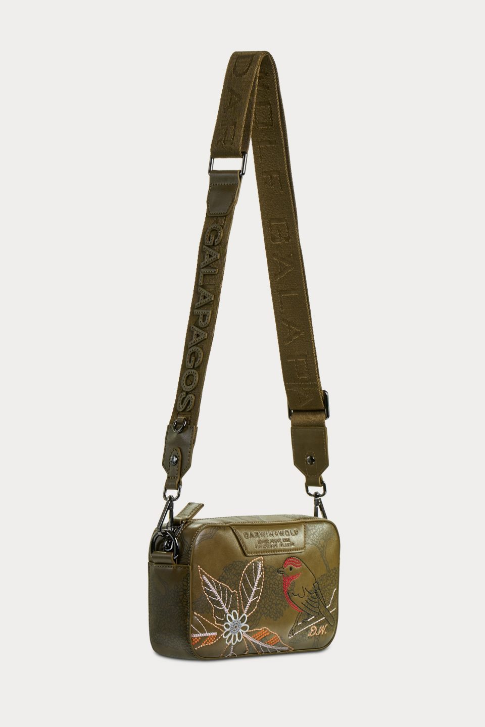 Crossbody bag Darwin And Wolf Ramas y Pinzones Galapagos Flinch 2