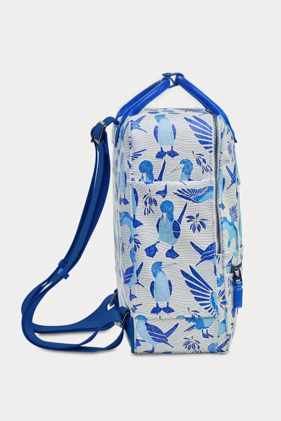 Mochila de cuero vegano Piqueros patas azules Danwin and Wolf