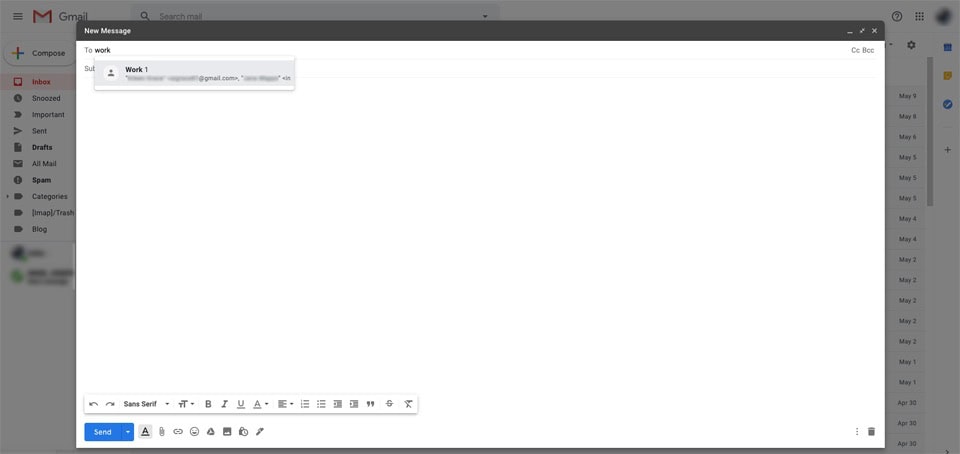How to Create and Send a Group Email using Gmail