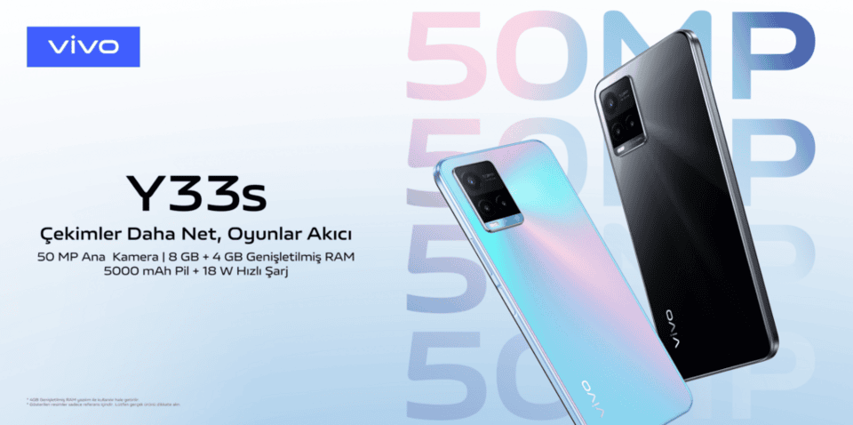 Vivo Y33s Ekran Ön Cam Değişimi