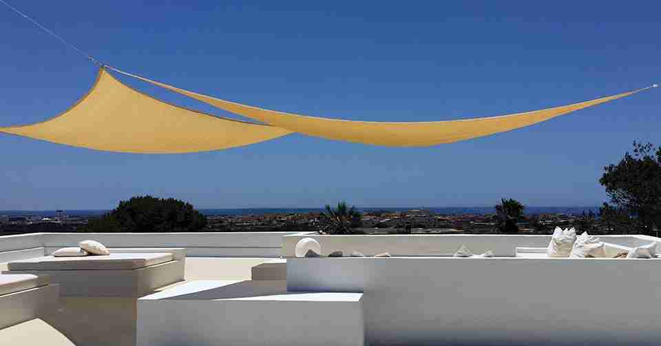 Terrazza panoramica del b&b la casa al mare