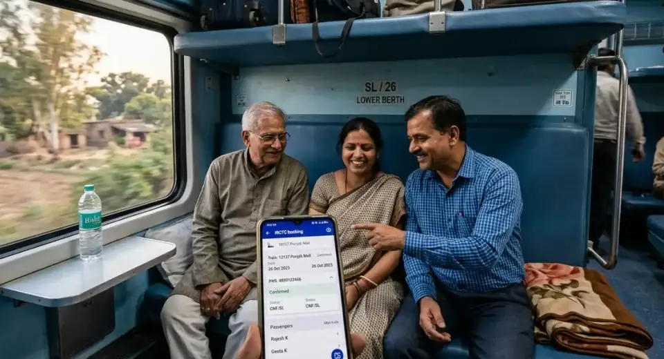 Lower berth booking
