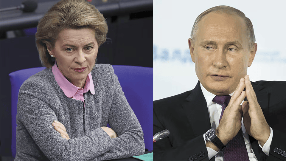 Leyen y Putin