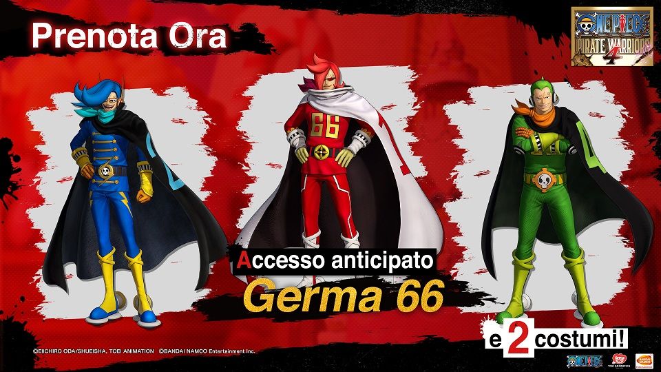 one piece pirate warriors 4 bonus preordine