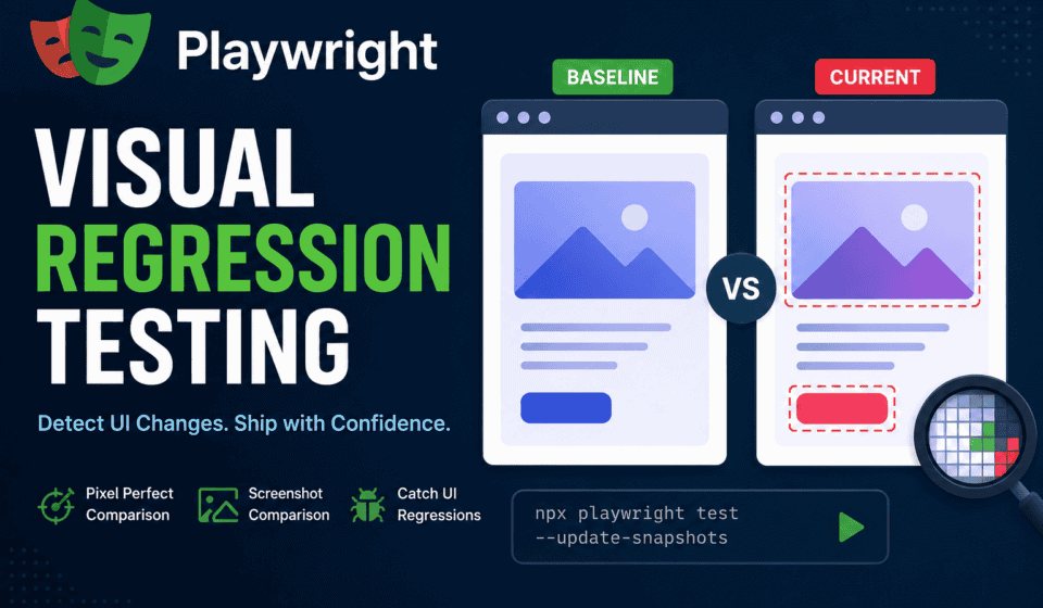 Playwright visual regression testing