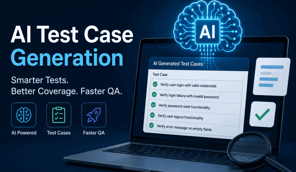 AI test case generation