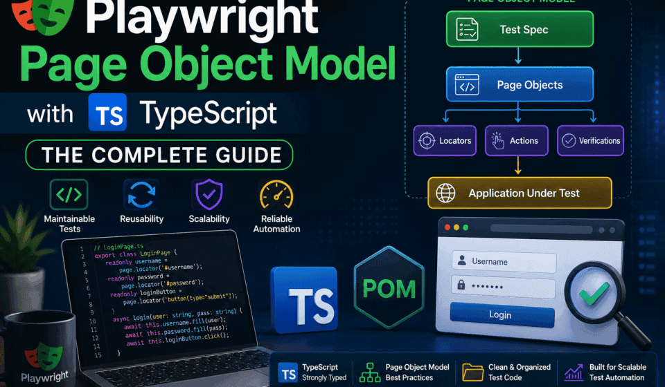 Playwright Page Object Model with TypeScript