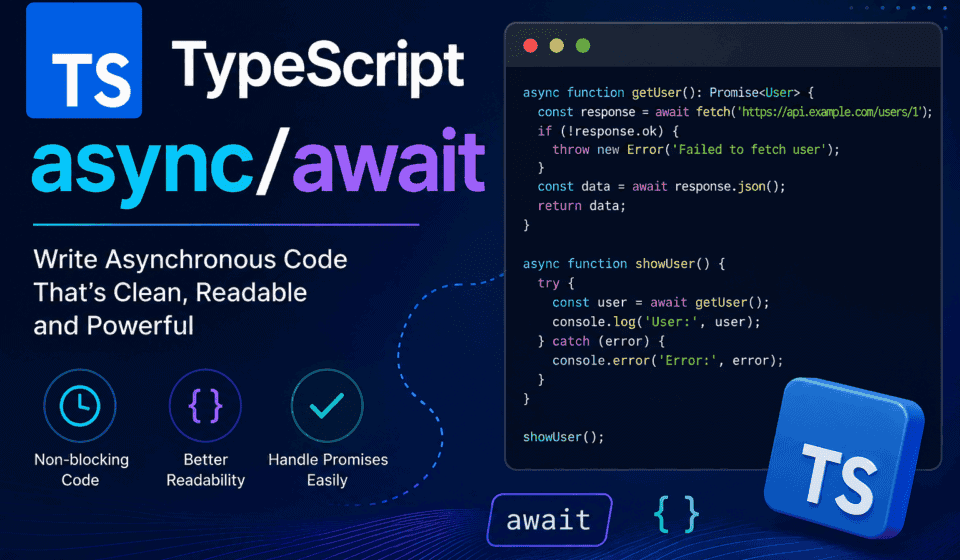 TypeScript async/await