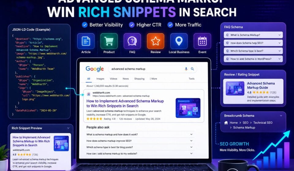 Advanced Schema Markup Guide: Win Rich Snippets in Google Search
