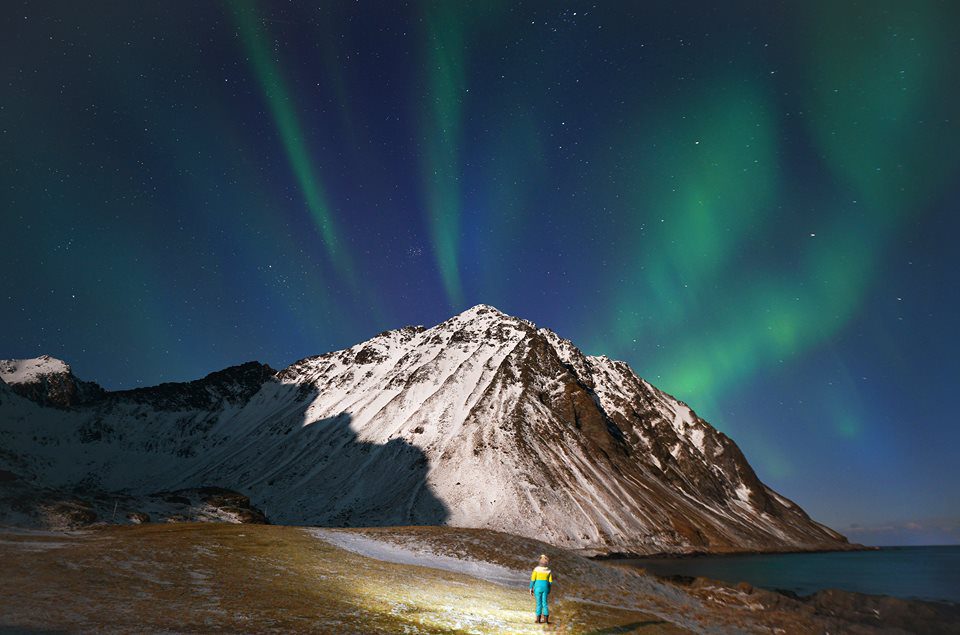 Северное сияние Aurora Borealis