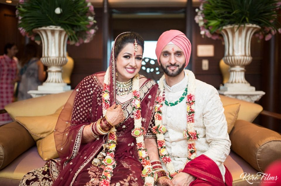 indian wedding at Mandarin Oriental Bangkok Thailand