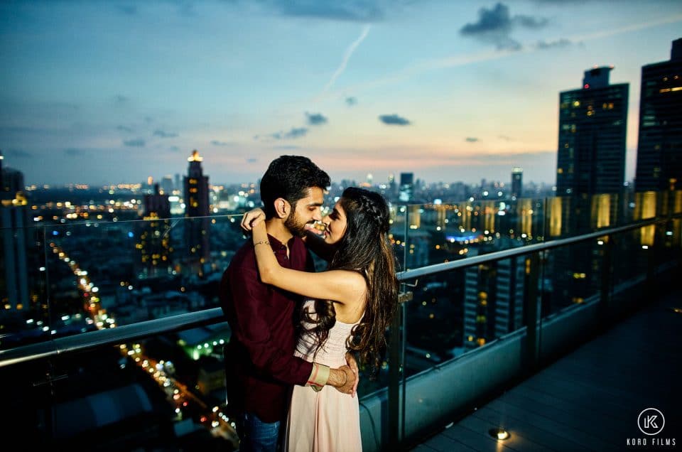 Prewedding at Bangkok Marriott Marquis Queen’s Park Thailand