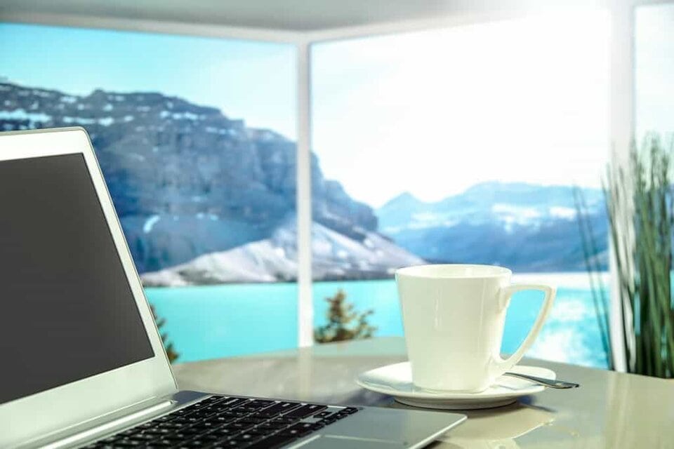 Homeoffice am Meer