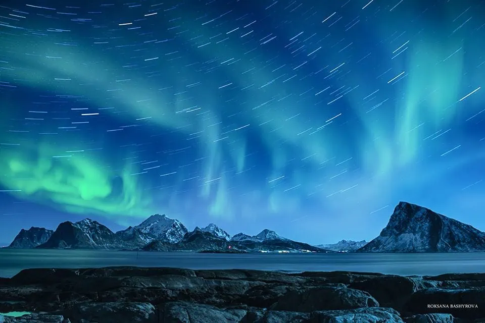 Северное сияние Aurora Borealis