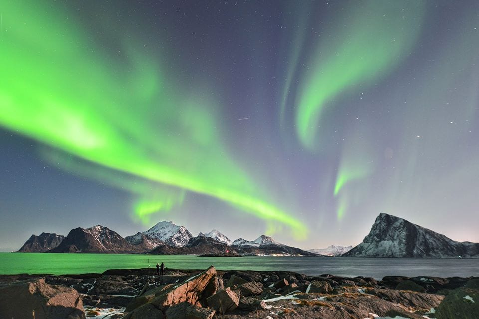 Северное сияние Aurora Borealis