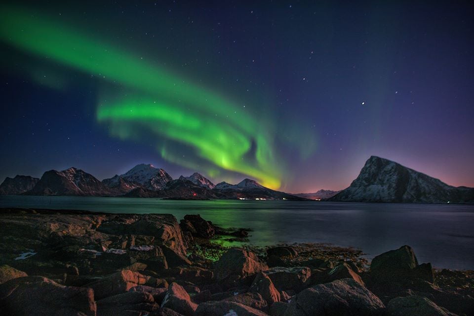 Северное сияние Aurora Borealis