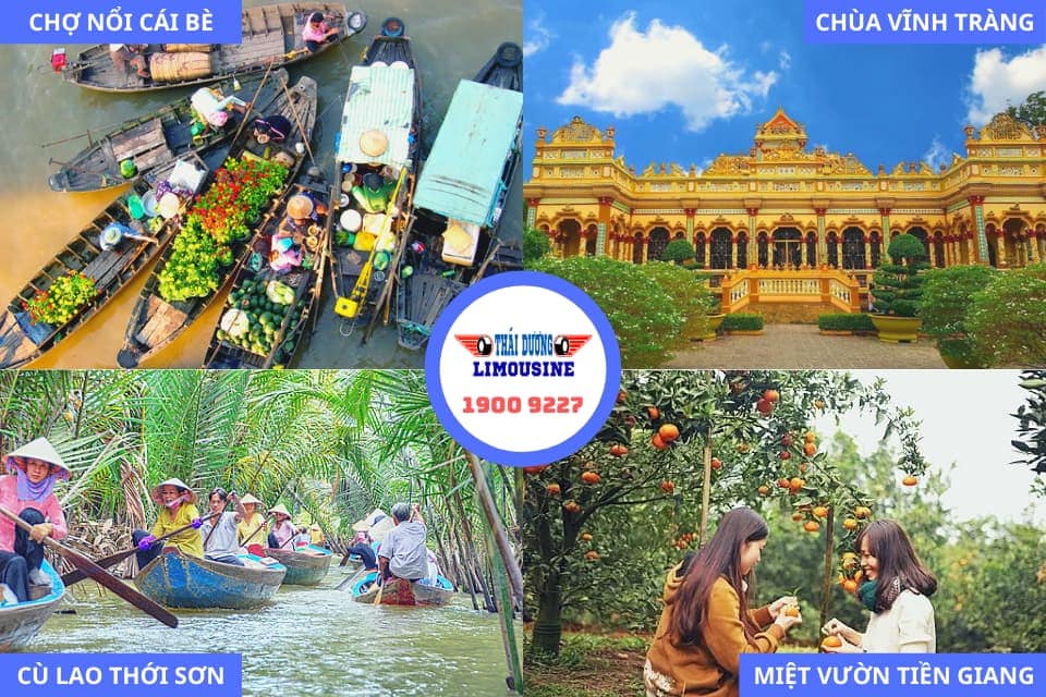 Một số địa điểm du lịch Tiền Giang