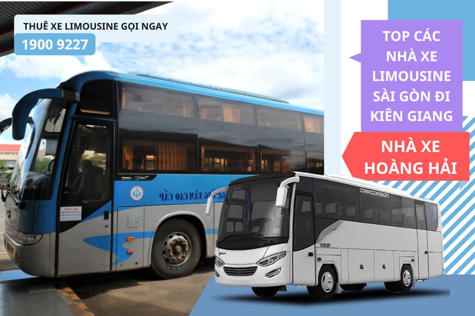 Nhà xe Hoàng Hải xe giường nằm đi Kiên Giang