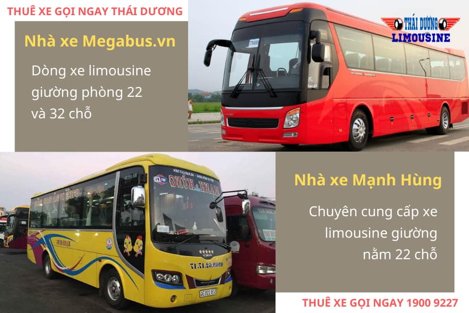 Nhà xe Megabus.vn và Nhà xe Mạnh Hùng