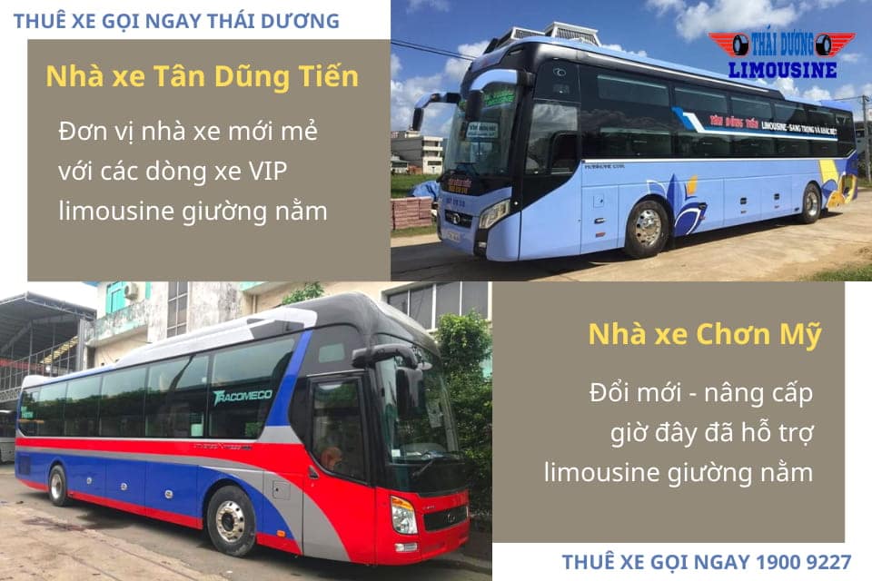Nhà xe Tân Tiến Dũng và Nhà Xe Chơn Mỹ