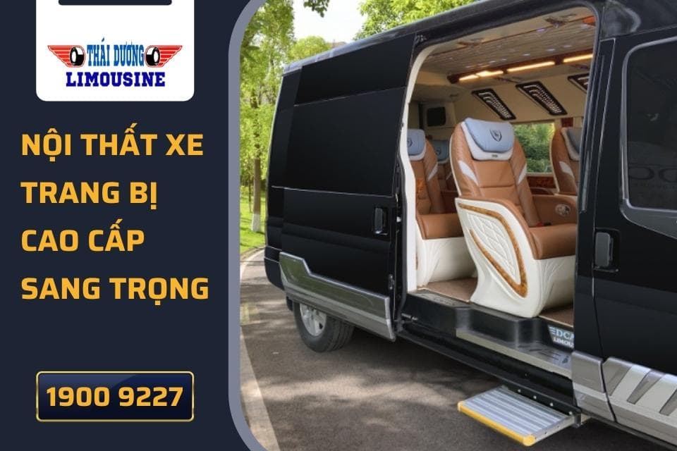 Nội thất cao cấp bên trong xe