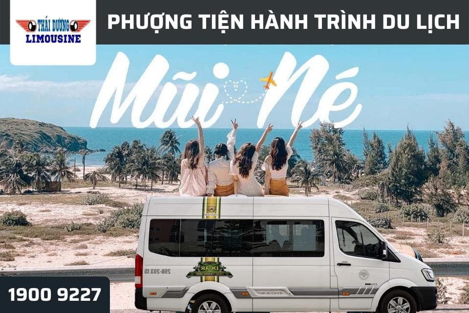 Limousine là phương tiện giúp hành trình du lịch Mũi Né trở nên lý tưởng hơn