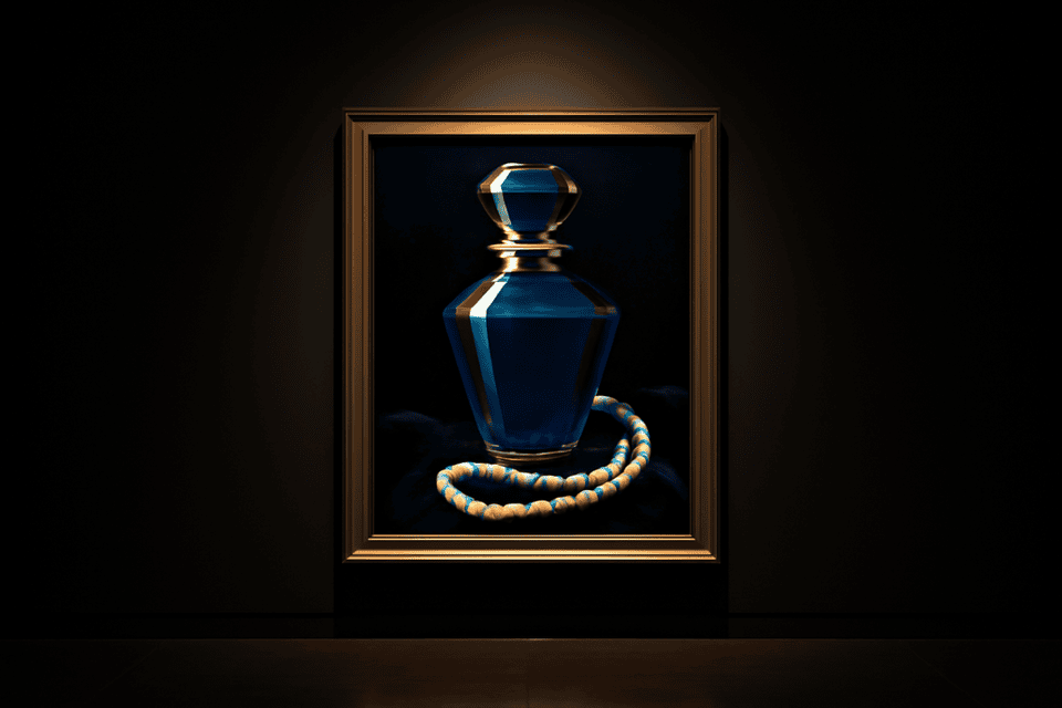 Tableau Chanel bleu